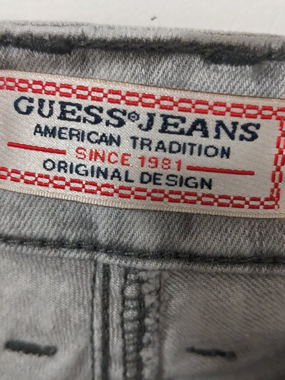 Guess Stone Grey Skinny Jeans Size 29 - Picture 5 of 7